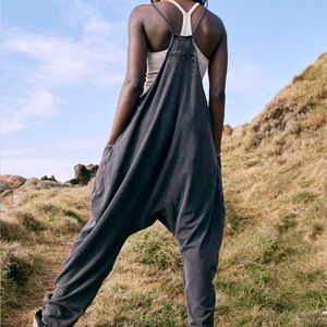 Free people Hot Shot Onsie in Washed Black